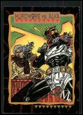 1993 SkyBox Milestone: The Dakota Universe #59 Hardware vs. Alva