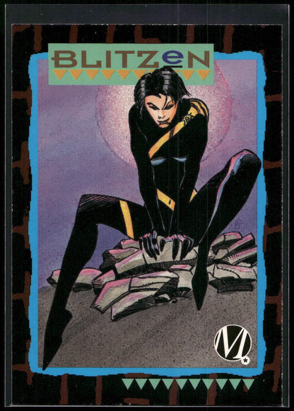 1993 SkyBox Milestone: The Dakota Universe #48 Blitzen