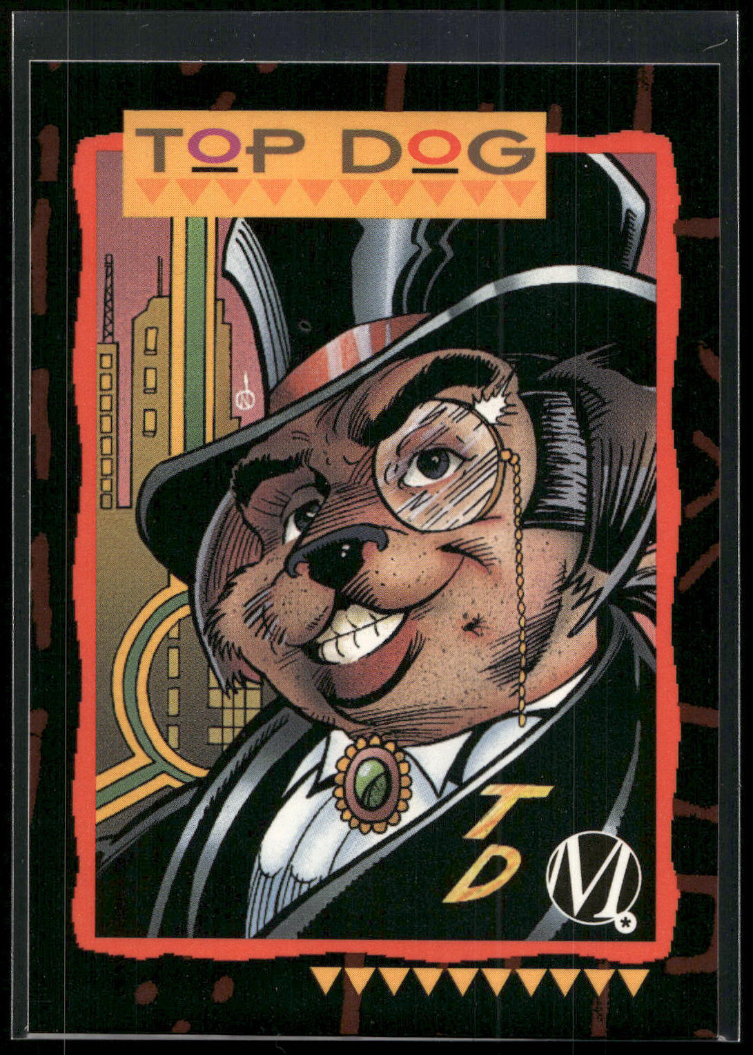 1993 SkyBox Milestone: The Dakota Universe #39 Top Dog