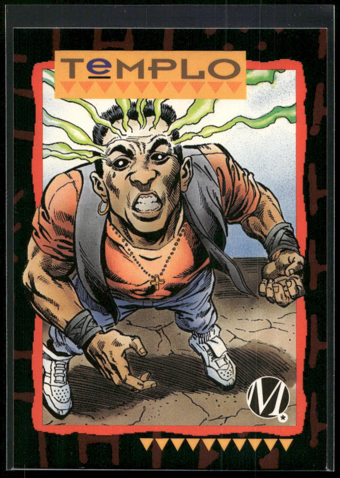 1993 SkyBox Milestone: The Dakota Universe #37 Templo