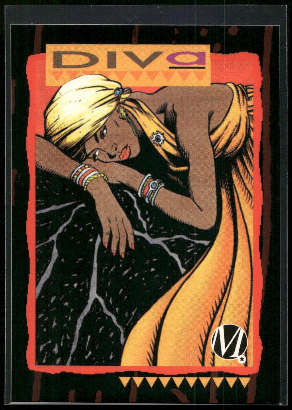 1993 SkyBox Milestone: The Dakota Universe #34 Diva