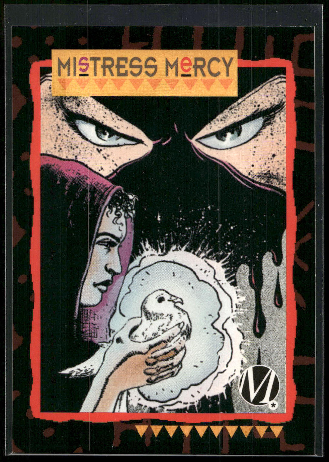 1993 SkyBox Milestone: The Dakota Universe #33 Mistress Mercy