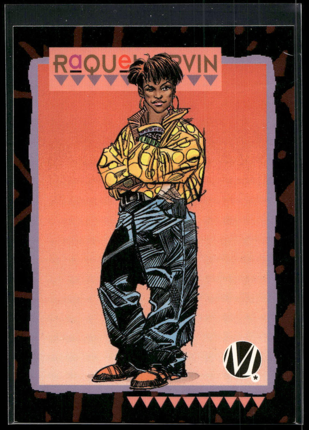 1993 SkyBox Milestone: The Dakota Universe #97 Raquel Ervin