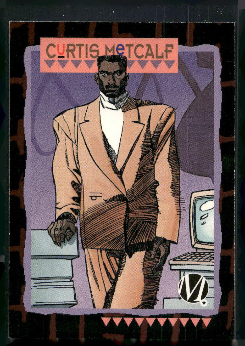 1993 SkyBox Milestone: The Dakota Universe #96 Curtis Metcalf