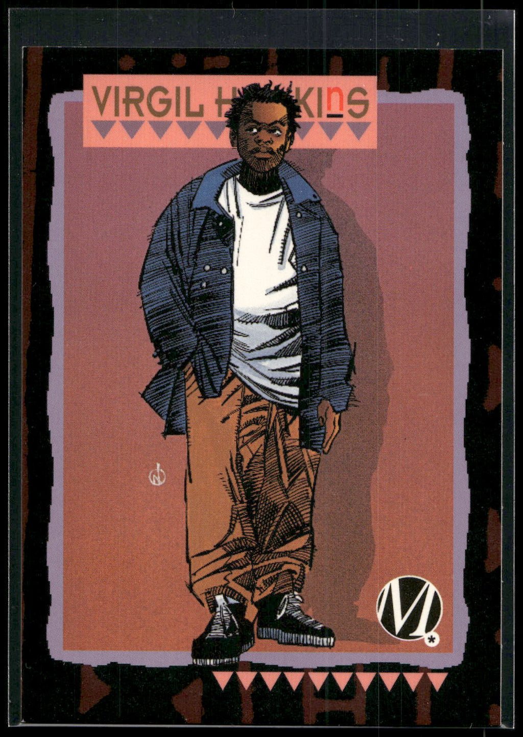 1993 SkyBox Milestone: The Dakota Universe #95 Virgil Hawkins