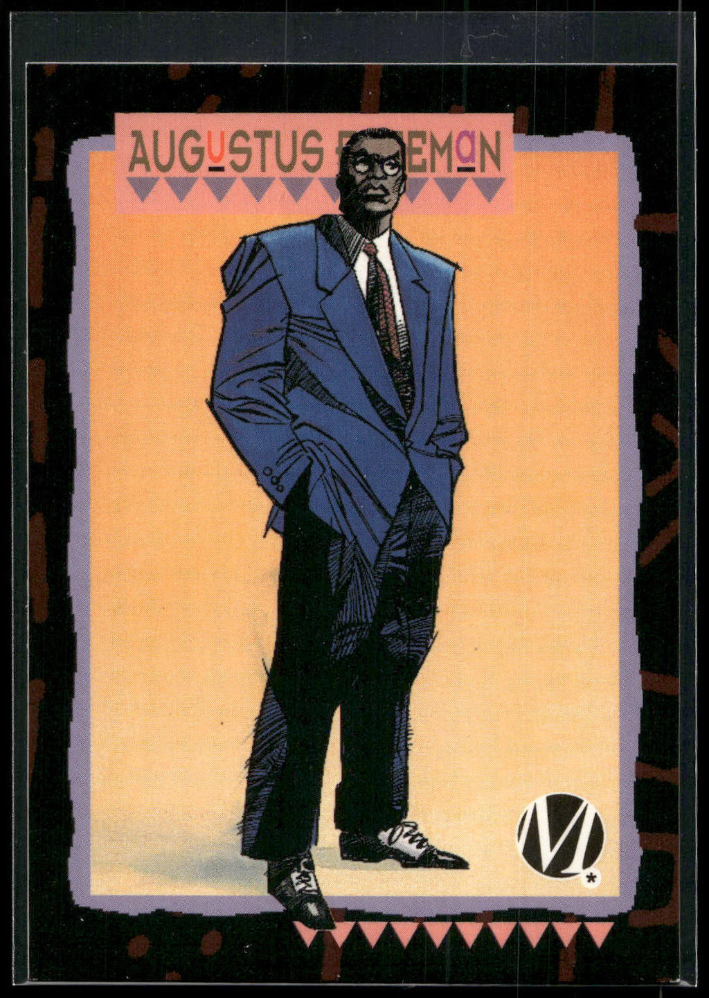 1993 SkyBox Milestone: The Dakota Universe #94 Augustus Freeman