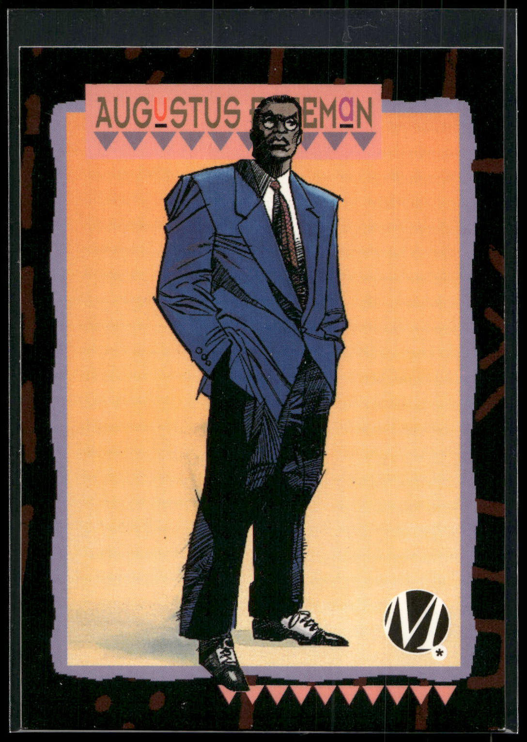 1993 SkyBox Milestone: The Dakota Universe #94 Augustus Freeman