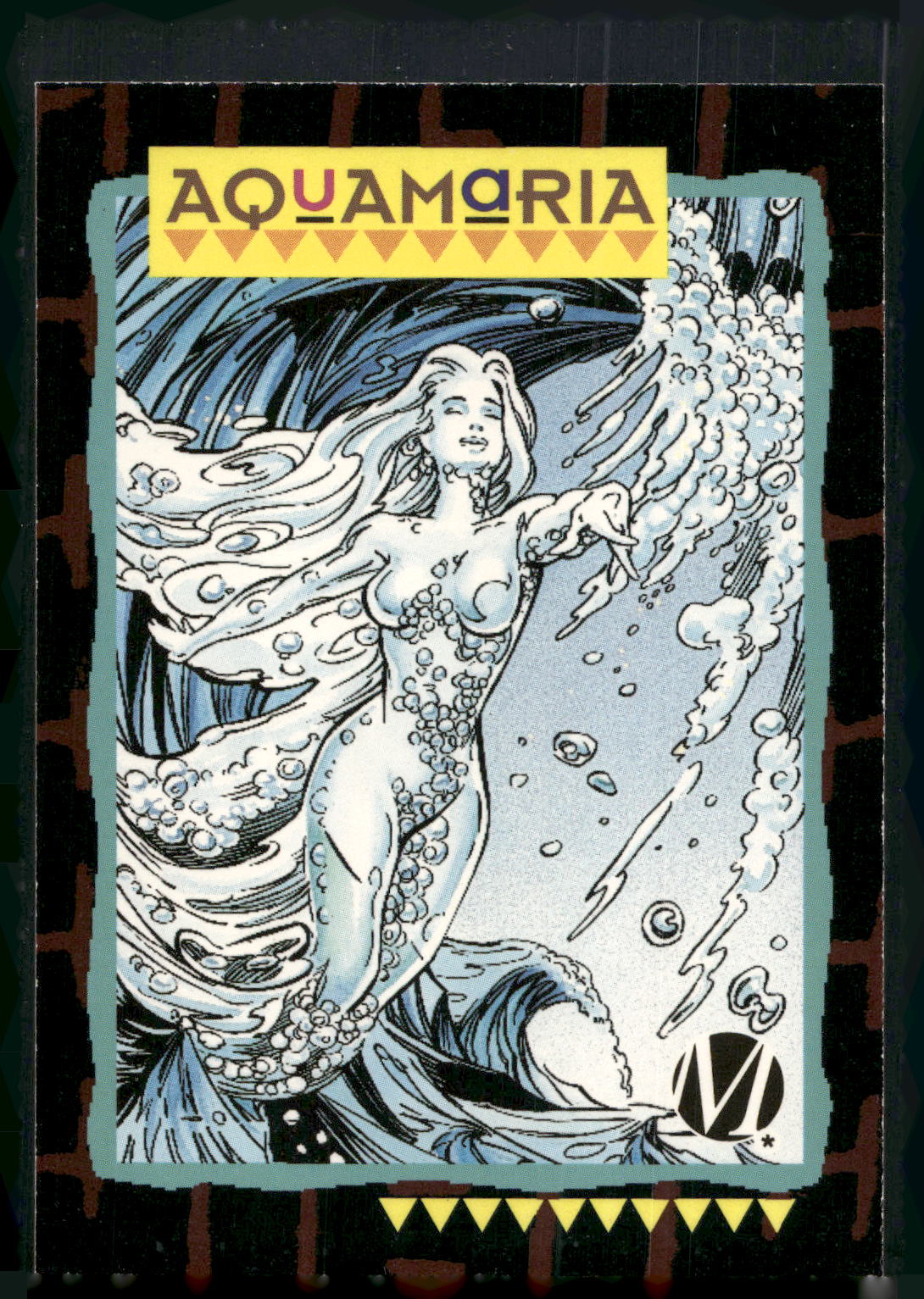 1993 SkyBox Milestone: The Dakota Universe #92 Aquamaria