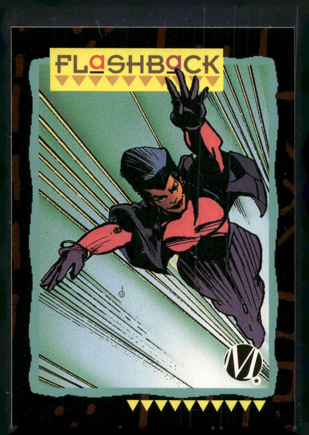 1993 SkyBox Milestone: The Dakota Universe #87 Flashback