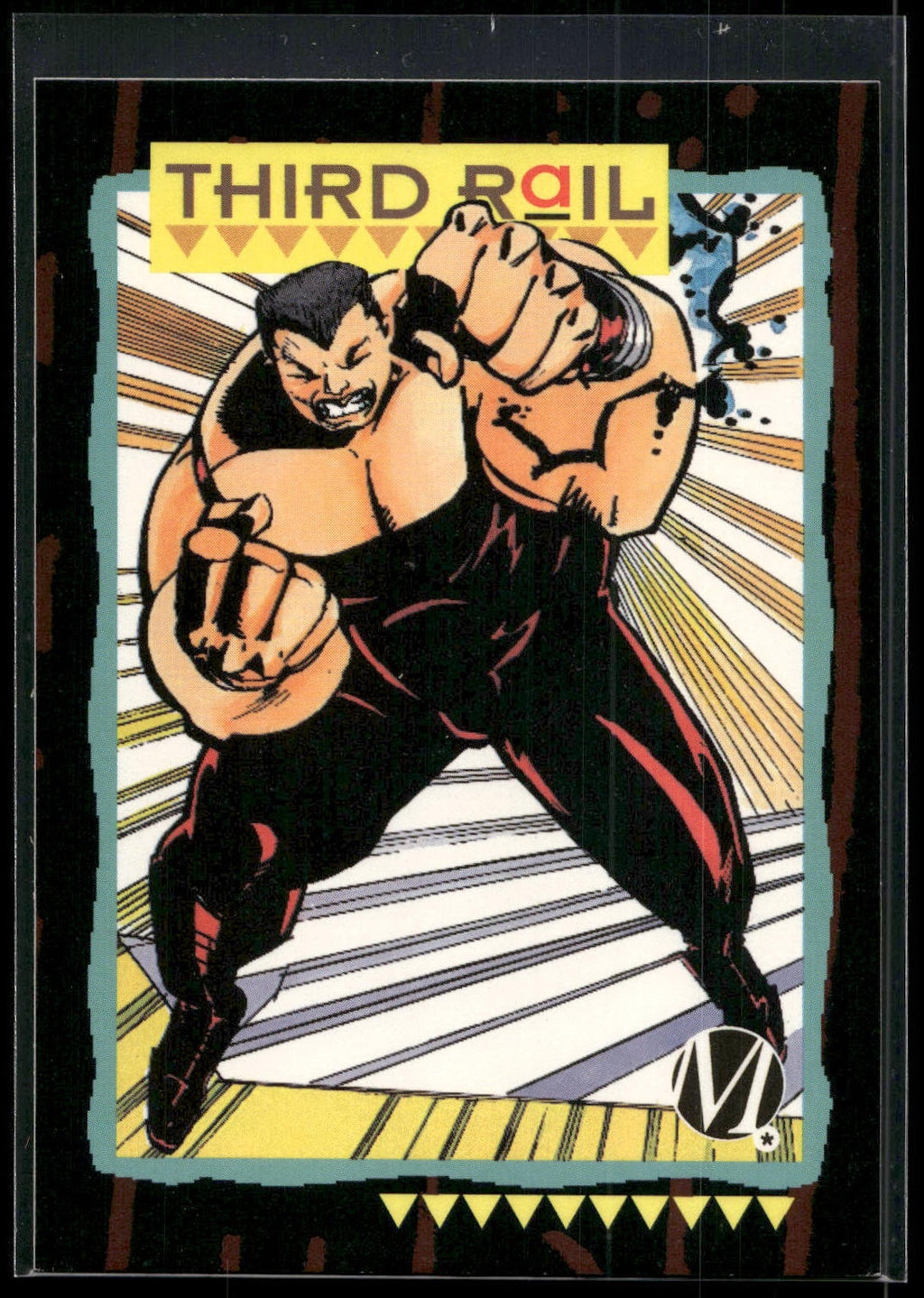 1993 SkyBox Milestone: The Dakota Universe #83 Third Rail
