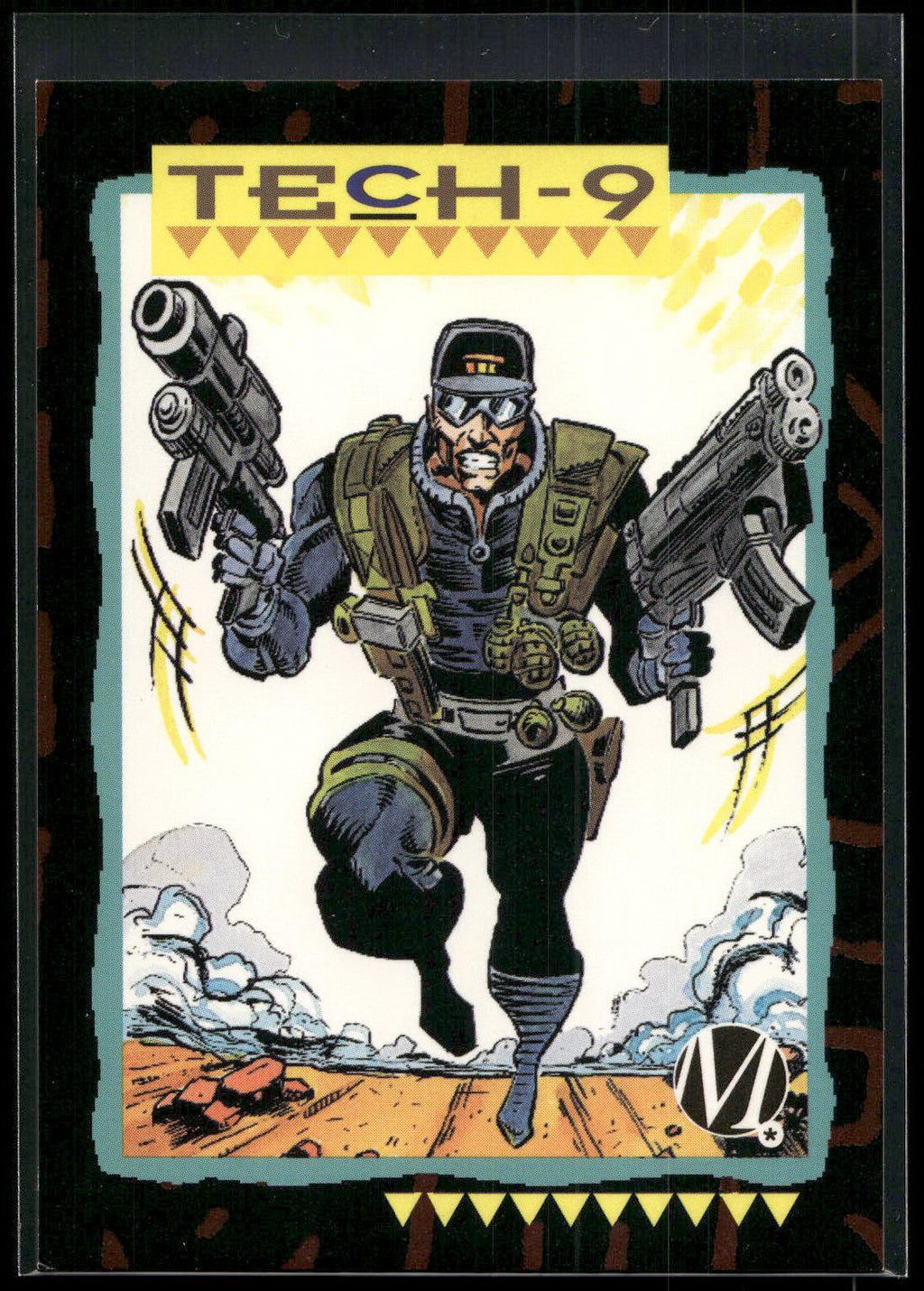 1993 SkyBox Milestone: The Dakota Universe #82 Tech-9