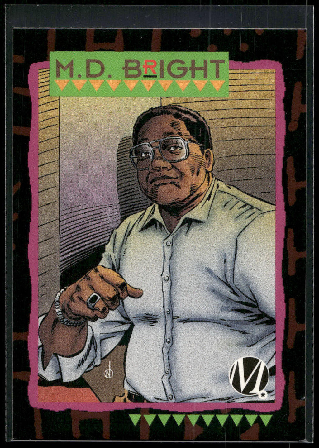1993 SkyBox Milestone: The Dakota Universe #79 M.D. Bright