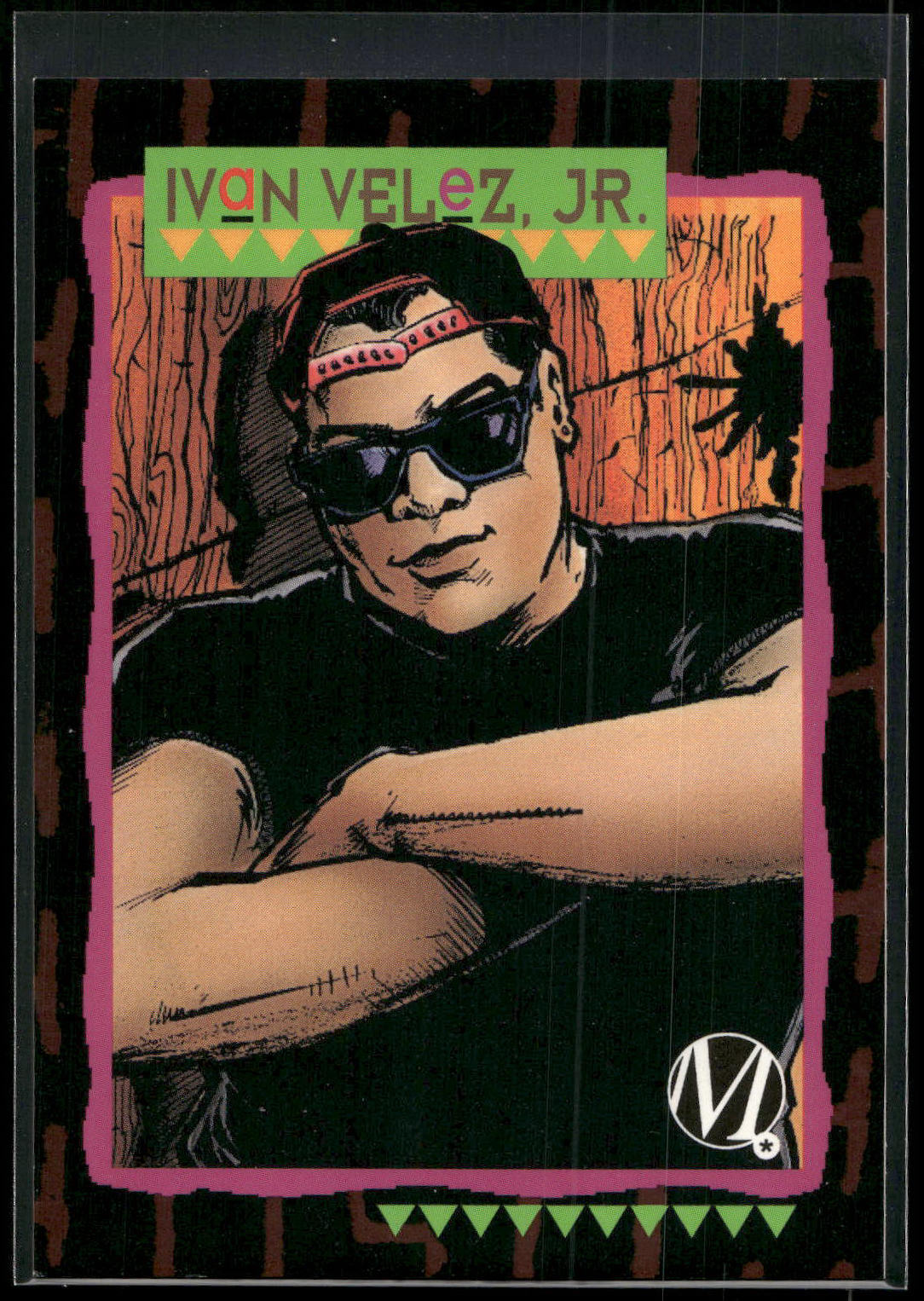 1993 SkyBox Milestone: The Dakota Universe #75 Ivan Velez Jr.