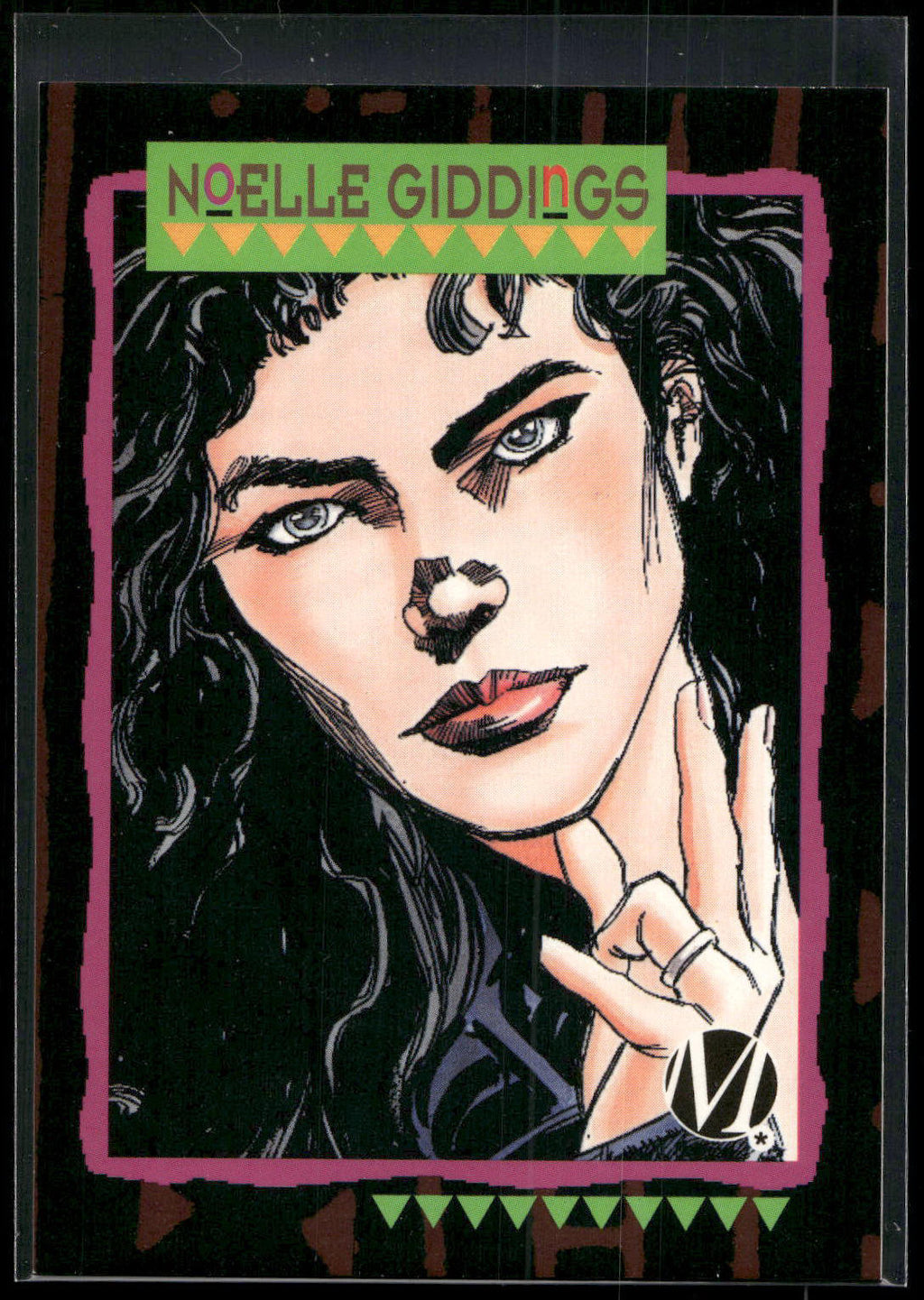 1993 SkyBox Milestone: The Dakota Universe #73 Noelle Giddings