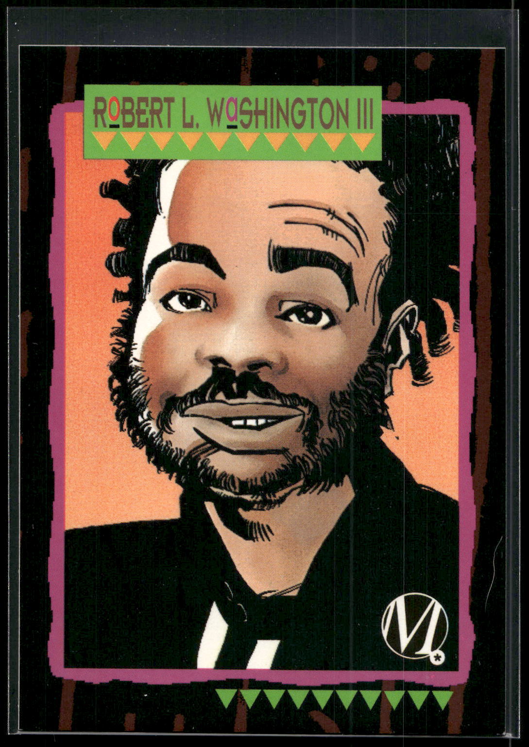 1993 SkyBox Milestone: The Dakota Universe #72 Robert L. Washington III