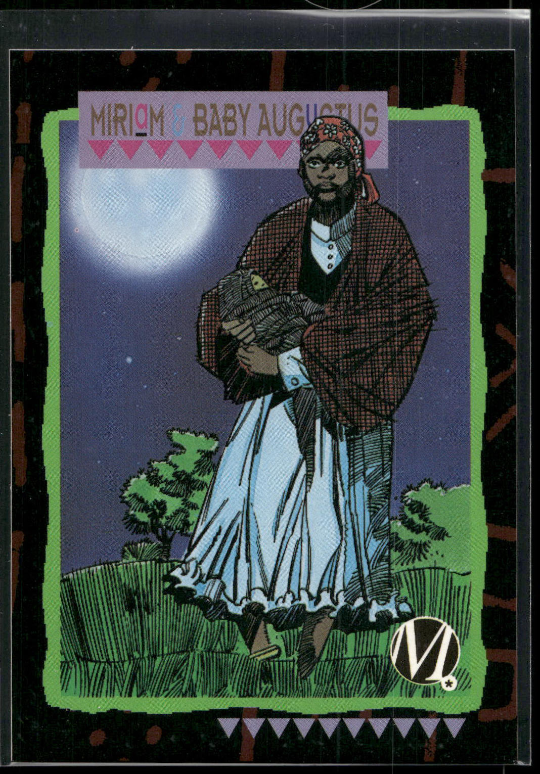 1993 SkyBox Milestone: The Dakota Universe #71 Miriam &amp; Baby Augustus