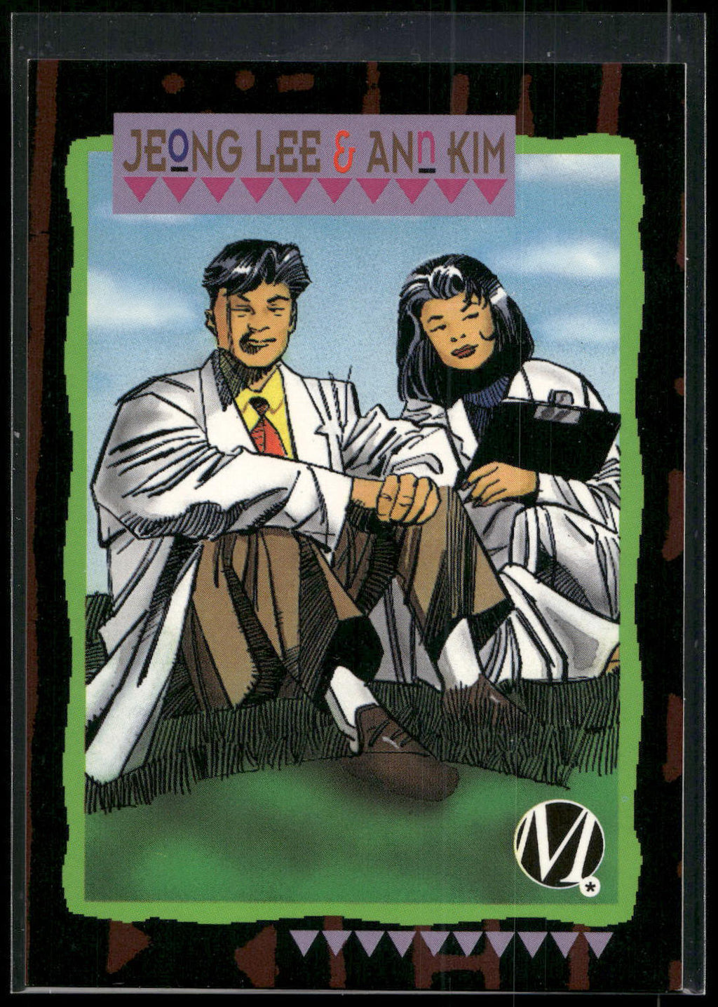 1993 SkyBox Milestone: The Dakota Universe #68 Jeong Lee &amp; Ann Kim