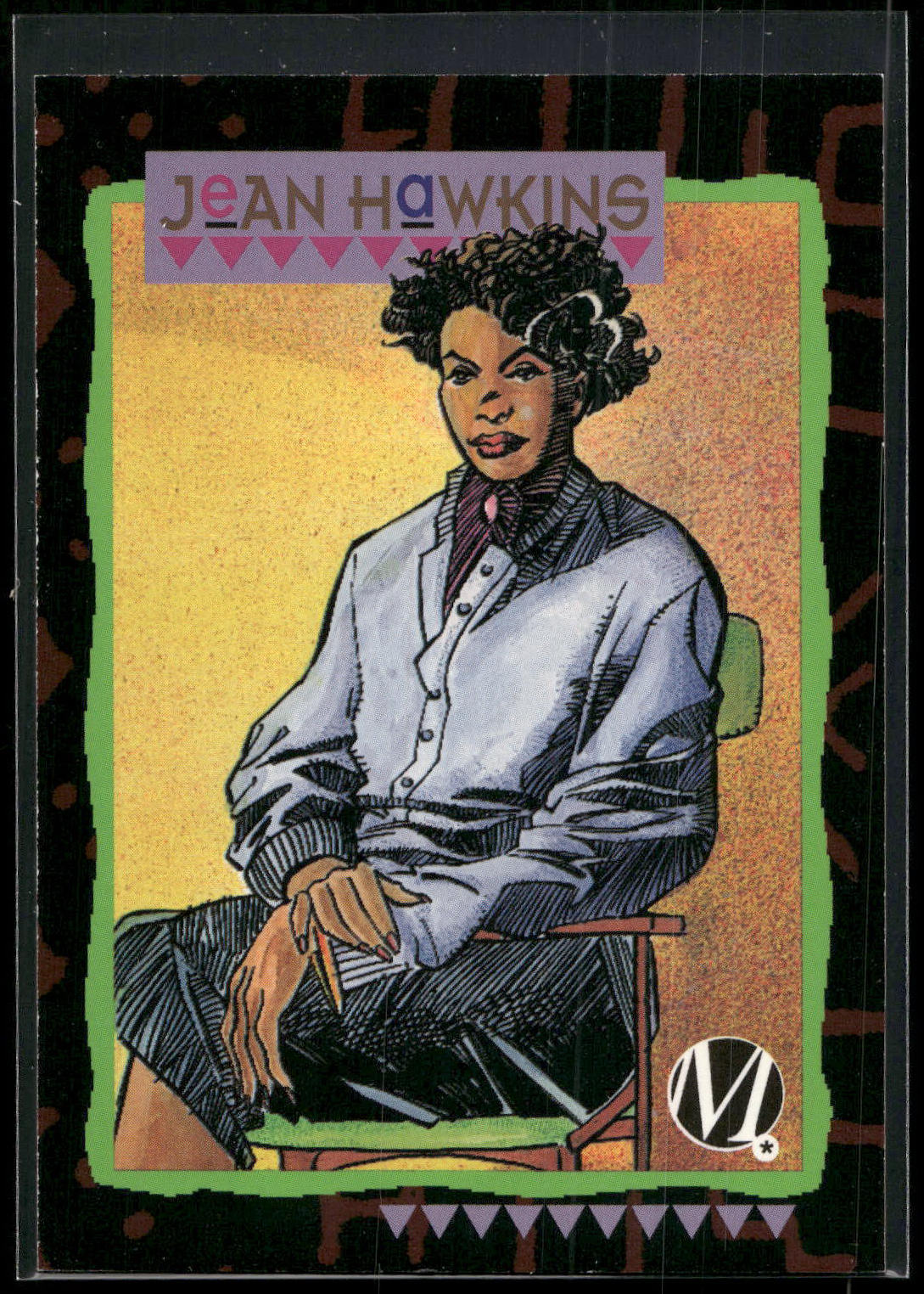 1993 SkyBox Milestone: The Dakota Universe #66 Jean Hawkins