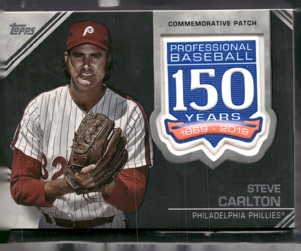2019 Topps #AMP-SC Steve Carlton Commemorative Patches