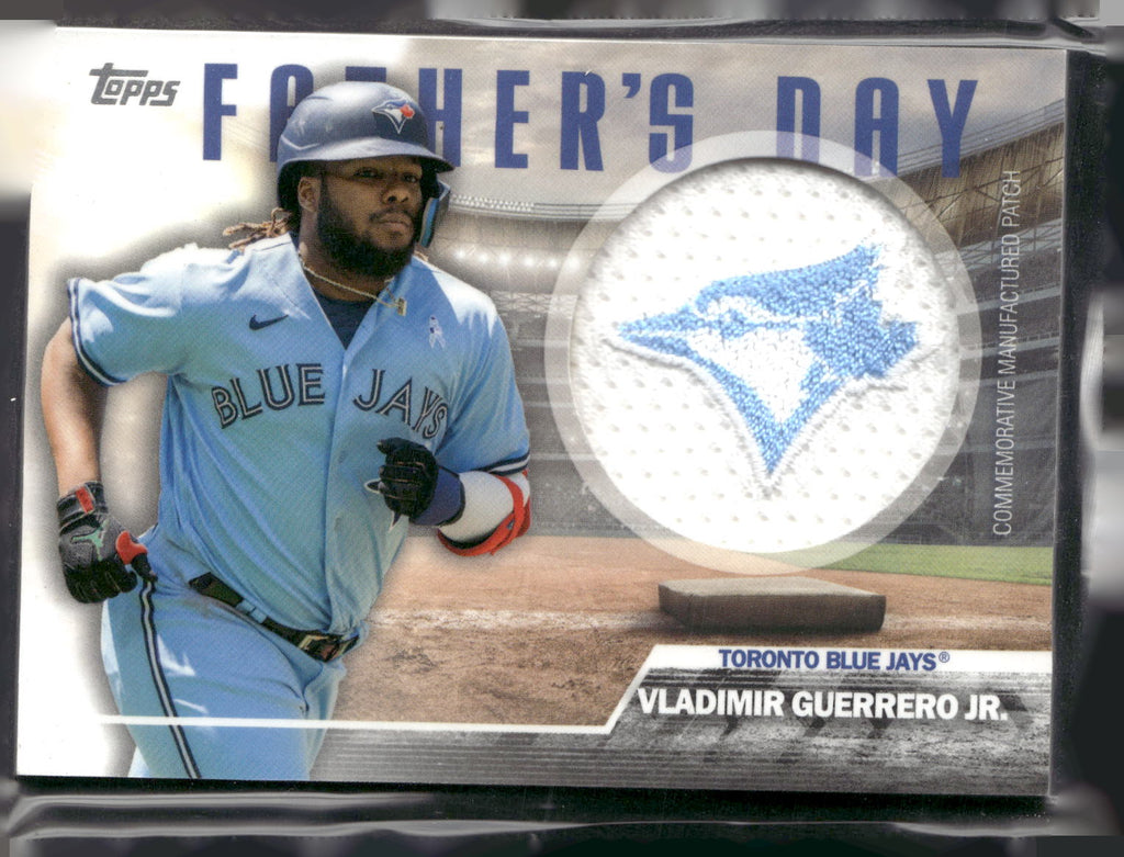 2023 Topps #FD-VG Vladimir Guerrero Jr. Father's Day Commemorative Team Patches