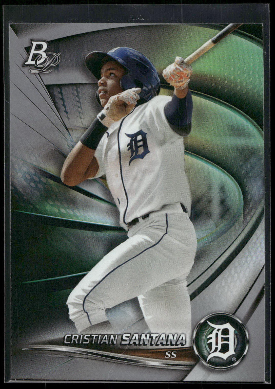 2022 Bowman Platinum #TOP-24 Cristian Santana Top Prospects
