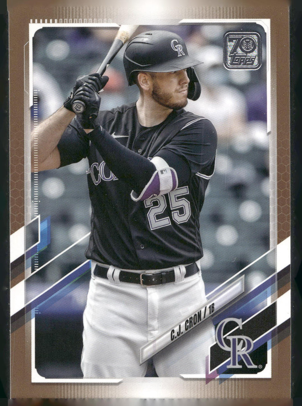 2021 Topps Update #US195 C.J. Cron Gold #/2021