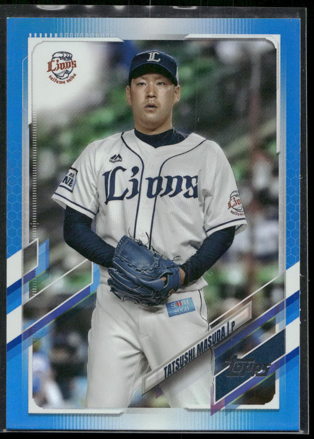 2021 Topps NPB #151 Tatsushi Masuda Blue Foil #/50
