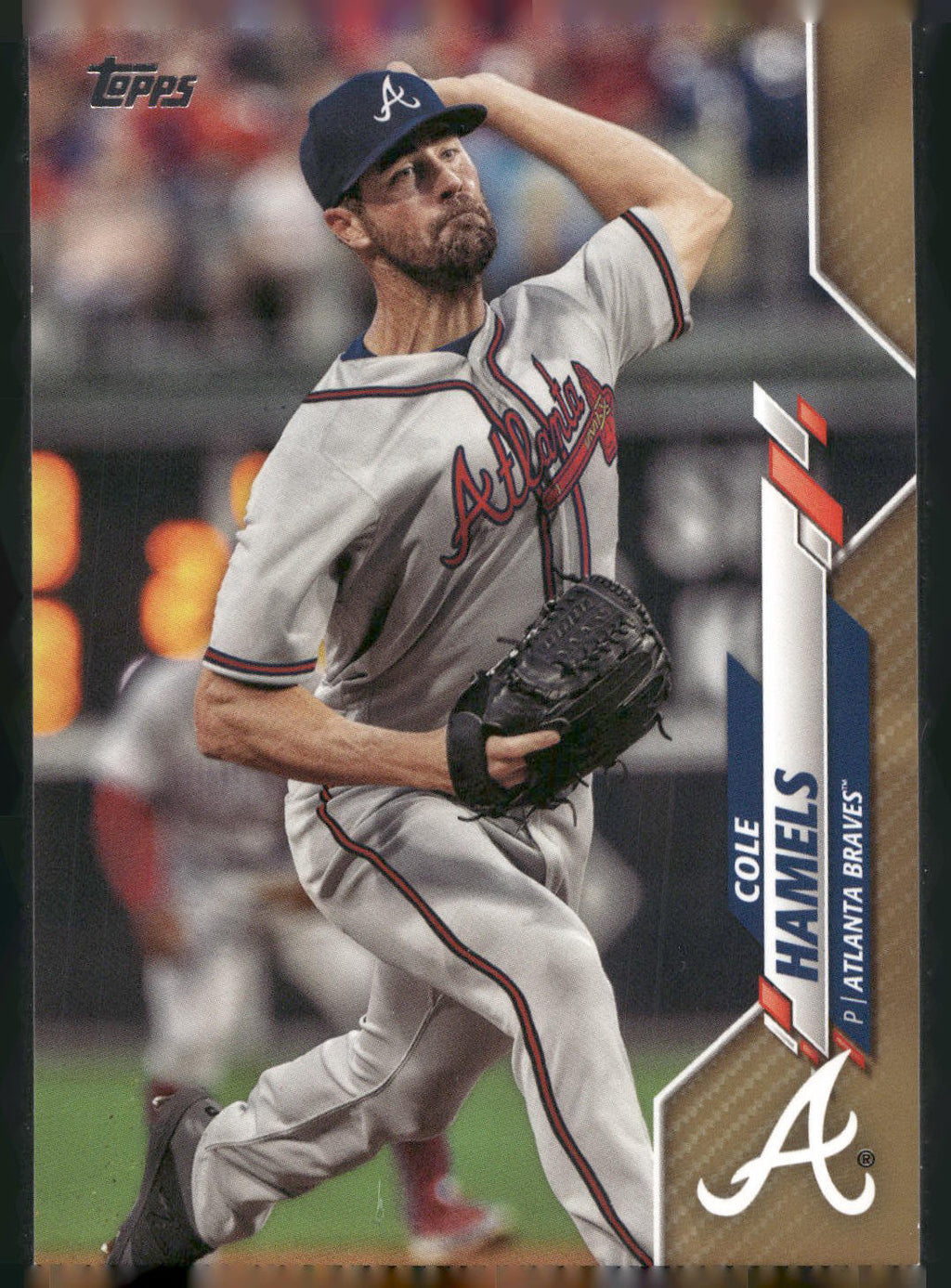 2020 Topps #610 Cole Hamels Gold #/2020