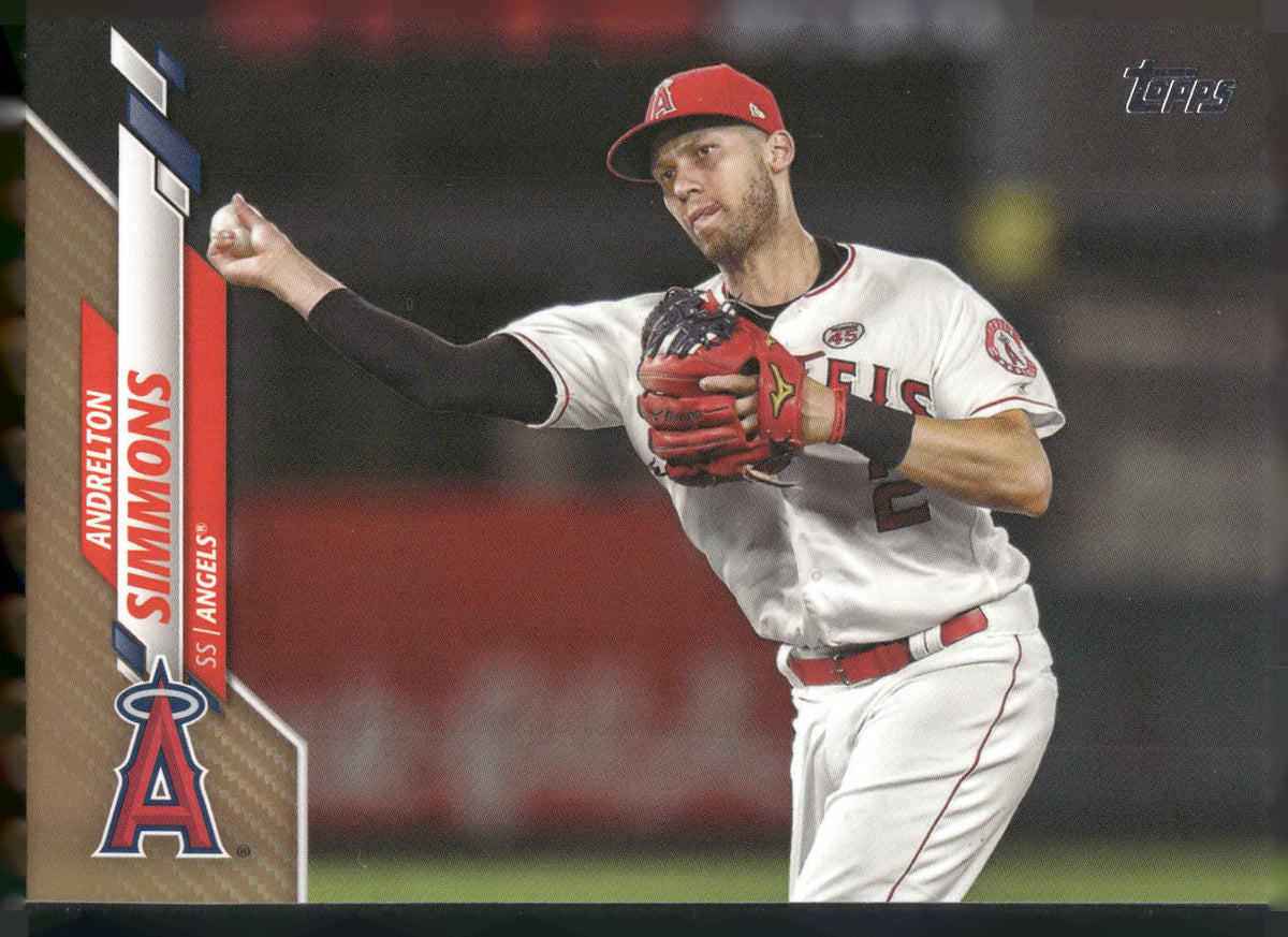 2020 Topps #423 Andrelton Simmons Gold #/2020