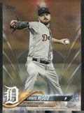 2018 Topps #547 Travis Wood Gold #/2018
