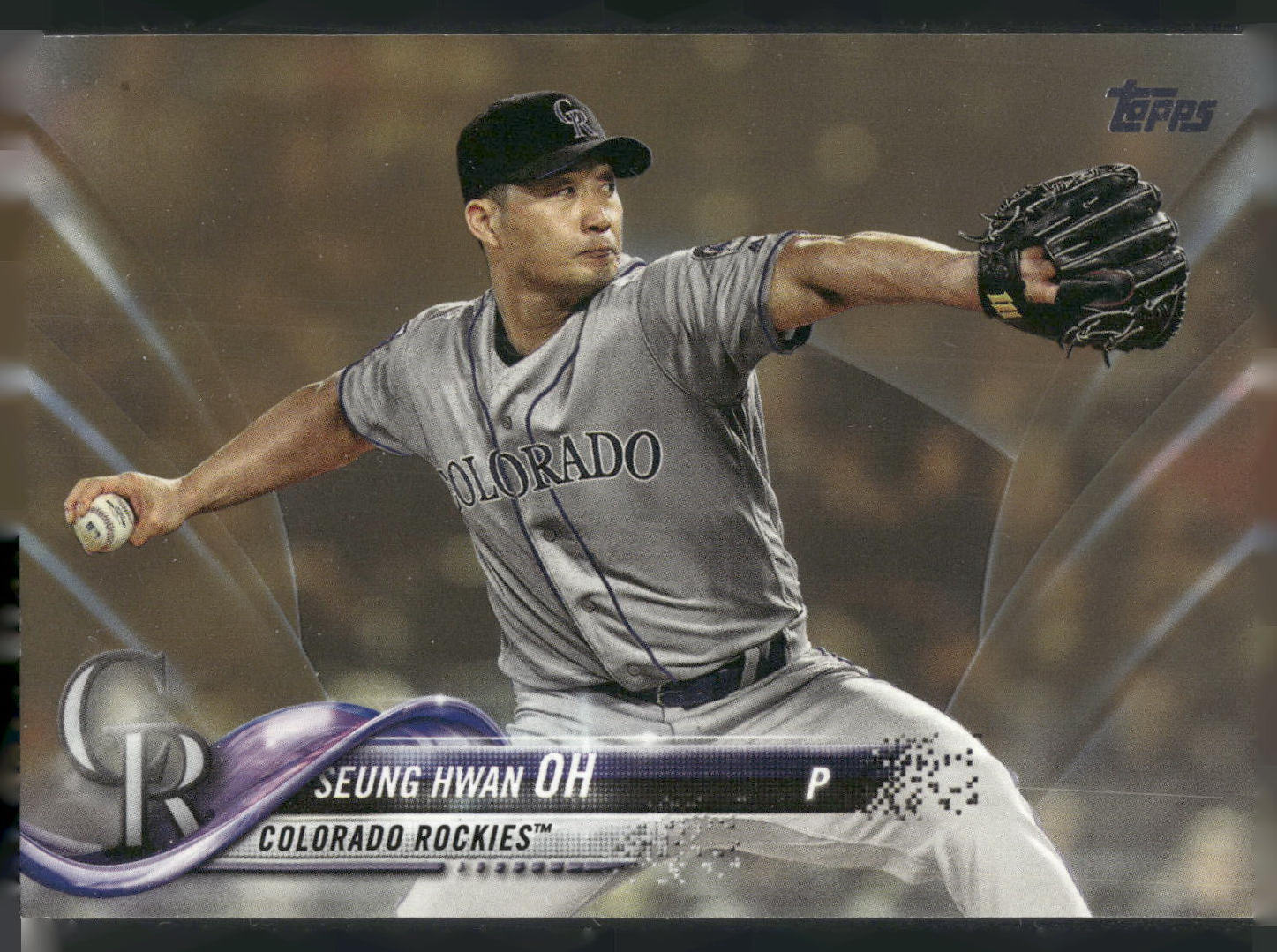2018 Topps Update #US53 Seung-Hwan Oh Gold #/2018
