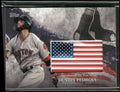 2018 Topps #IDML-DP Dustin Pedroia MLB Independence Day U.S. Flag Patch Relics