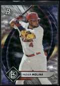 2022 Bowman Platinum #93 Yadier Molina Ice Foilboard