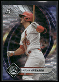 2022 Bowman Platinum #43 Nolan Arenado Ice Foilboard