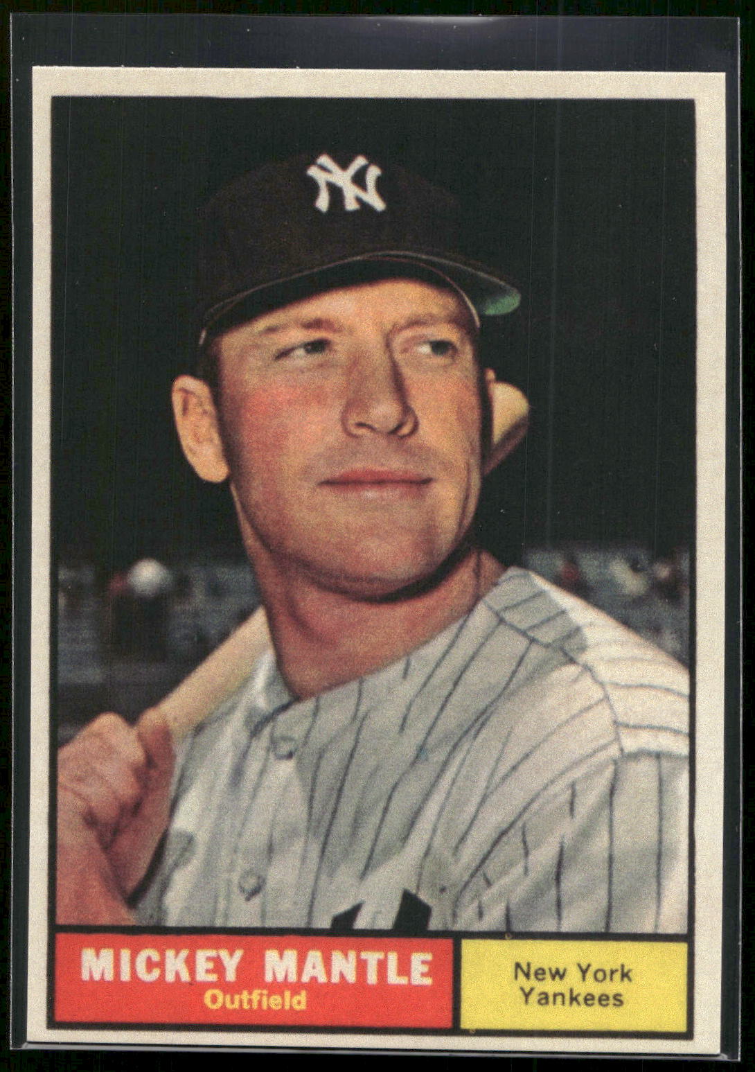 1983 BGHLI Reprint 1961 Topps #300 Mickey Mantle Reprints