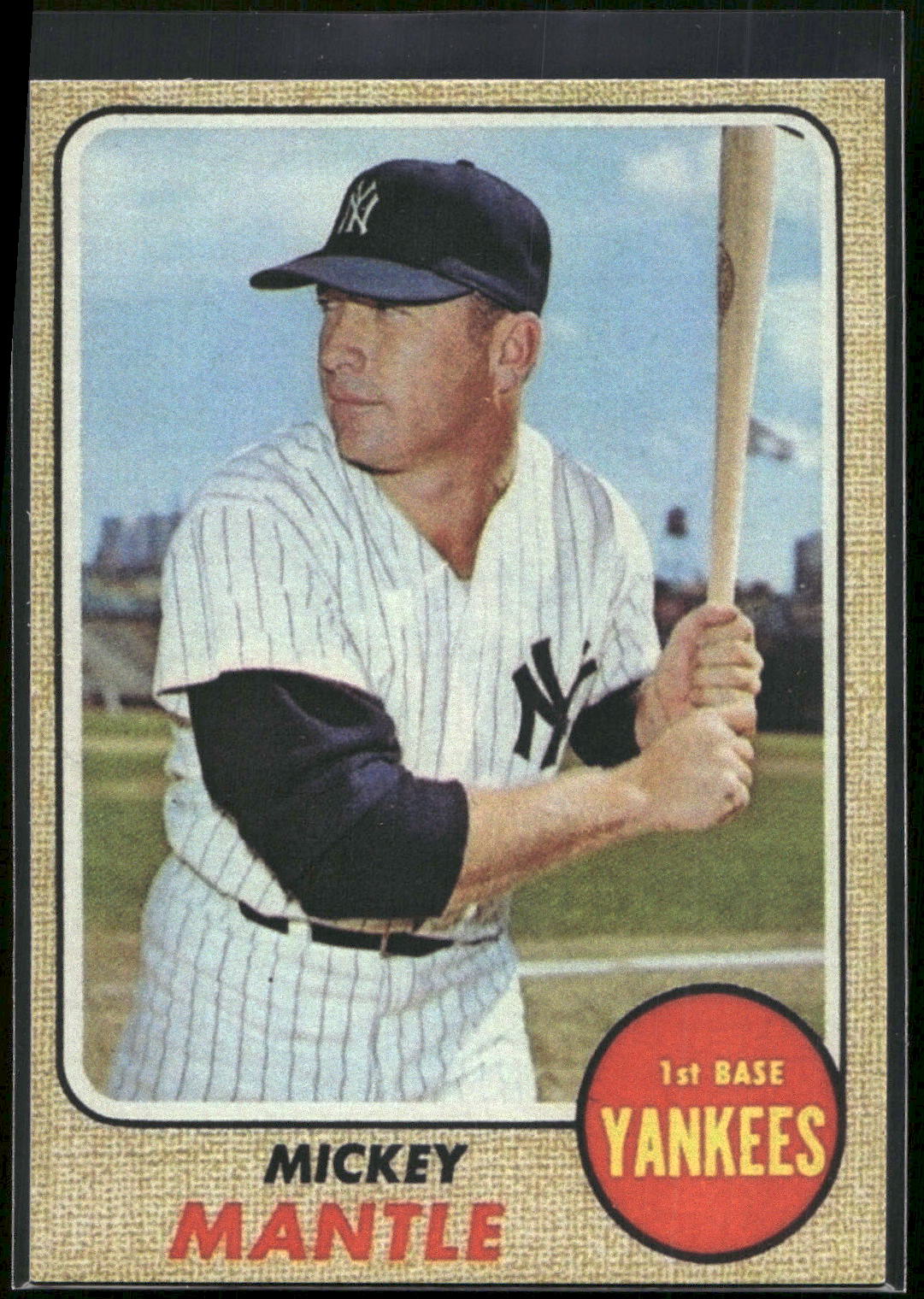1983 BGHLI Reprint 1968 Topps #280 Mickey Mantle Reprints