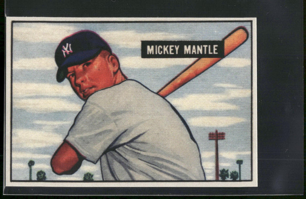 1983 BGHLI Reprint 1951 Topps #253 Mickey Mantle Reprints