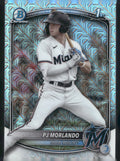 2025 Bowman #BCP-91 PJ Morlando Chrome Prospects Mojo Refractor