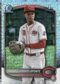 2025 Bowman Chrome #BCP-174 Liberts Aponte Prospects Mojo