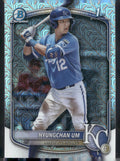 2025 Bowman #BCP-119 Hyungchan Um Chrome Prospects Mojo Refractor