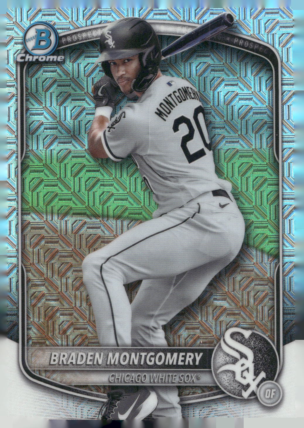 2025 Bowman #BCP-132 Braden Montgomery Chrome Prospects Mojo Refractor