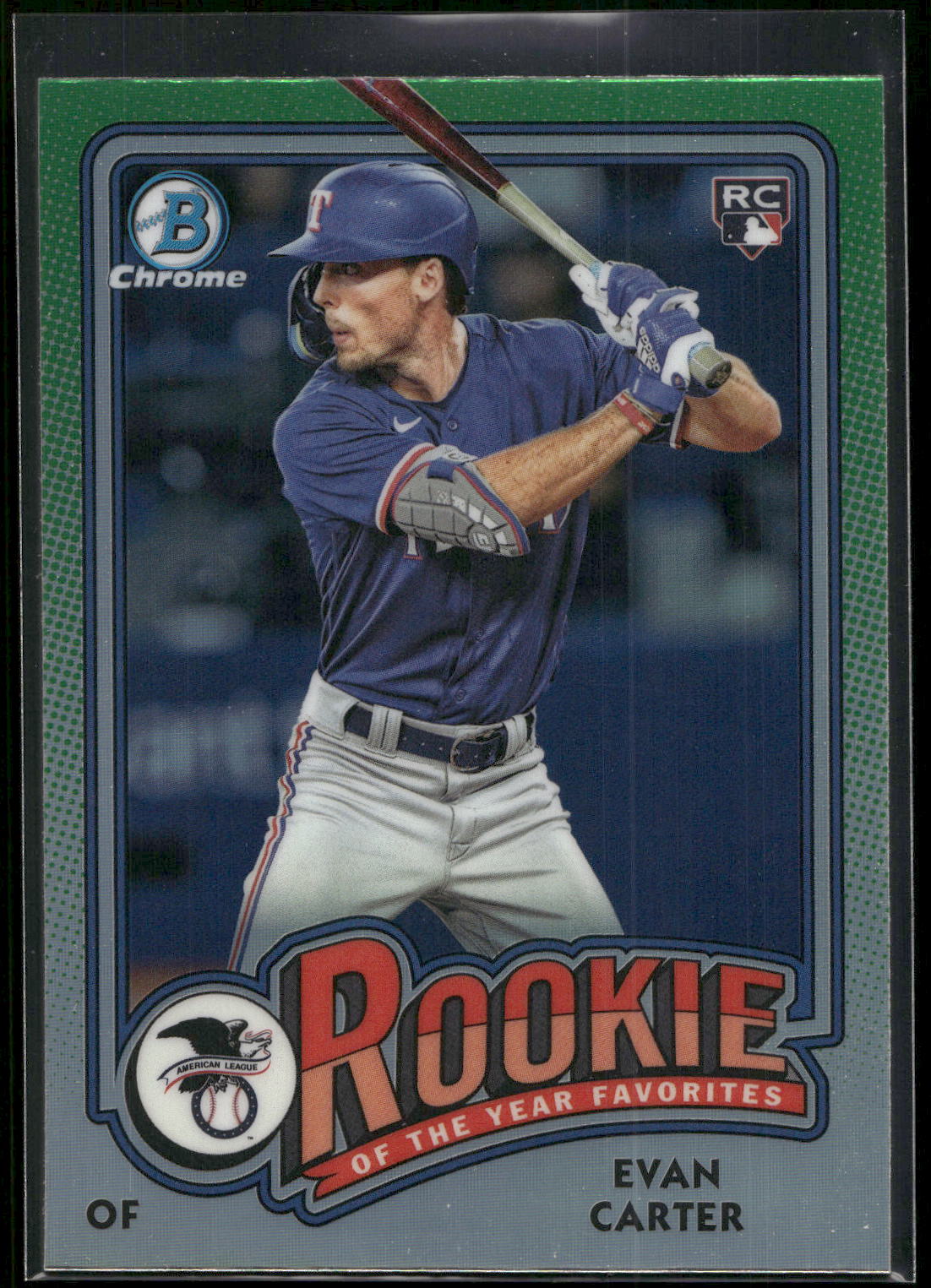 2024 Bowman #ROY-12 Evan Carter Rookie of the Year Favorites
