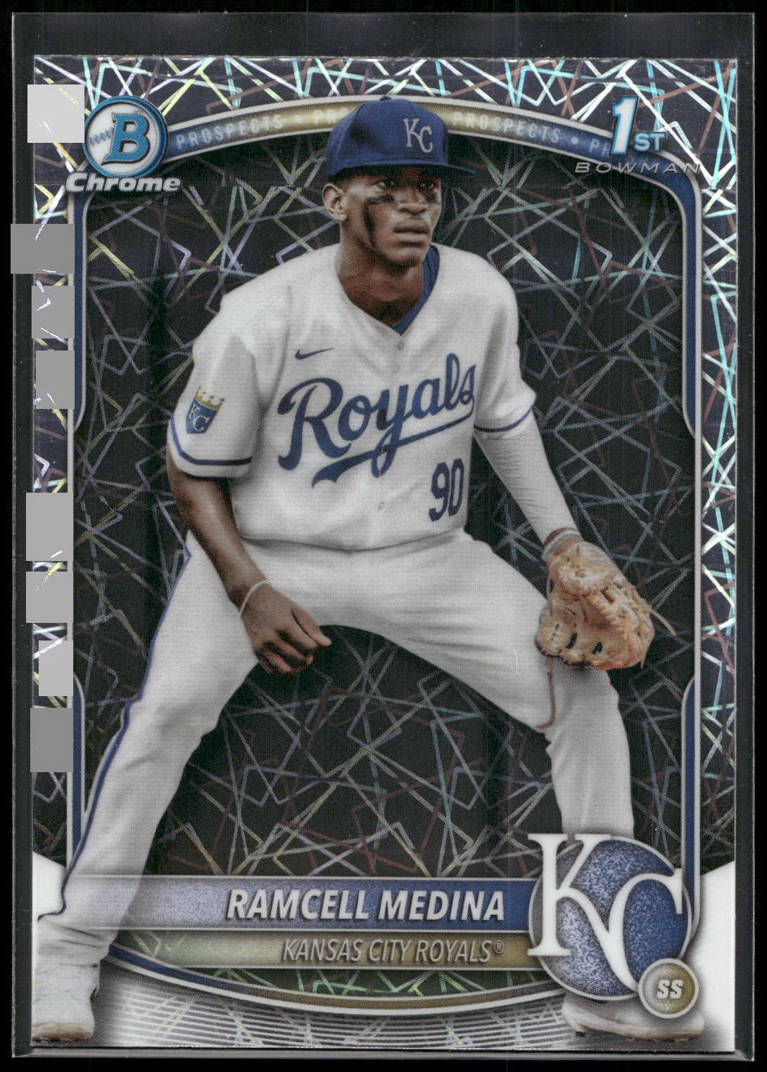 2025 Bowman Chrome #BCP-187 Ramcell Medina Prospects Laser