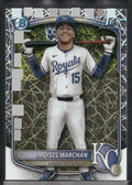 2025 Bowman Chrome #BCP-242 Moises Marchan Prospects Laser