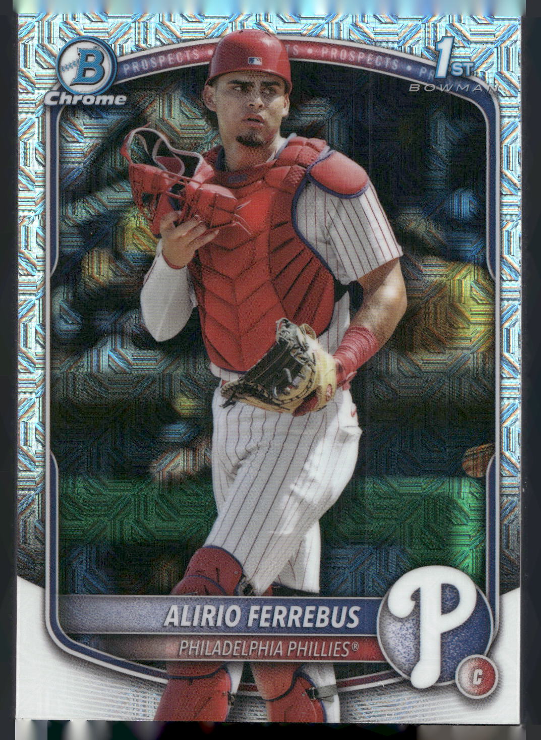 2025 Bowman Chrome #BCP-198 Alirio Ferrebus Prospects Mojo