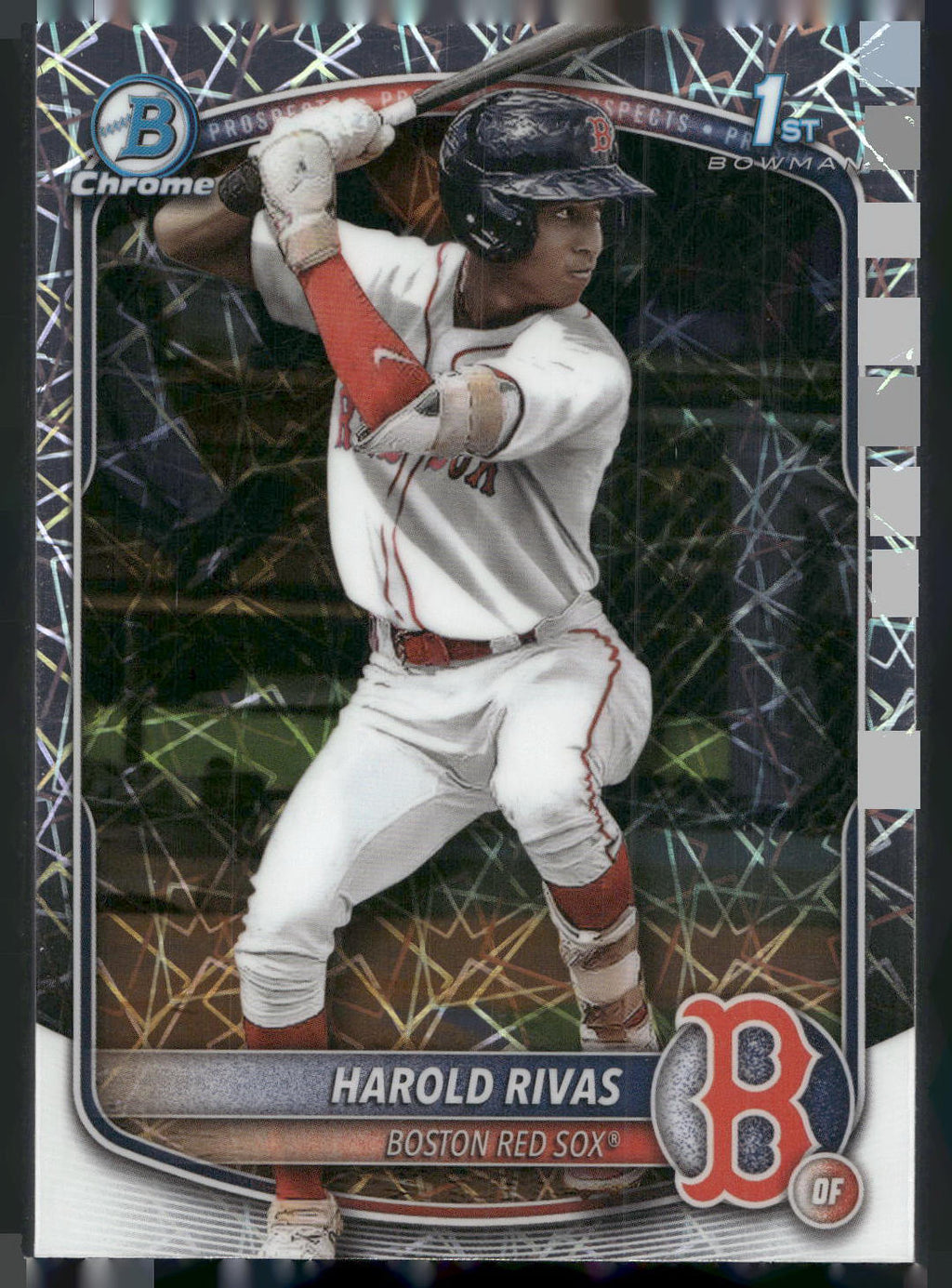 2025 Bowman Chrome #BCP-216 Harold Rivas Prospects Laser