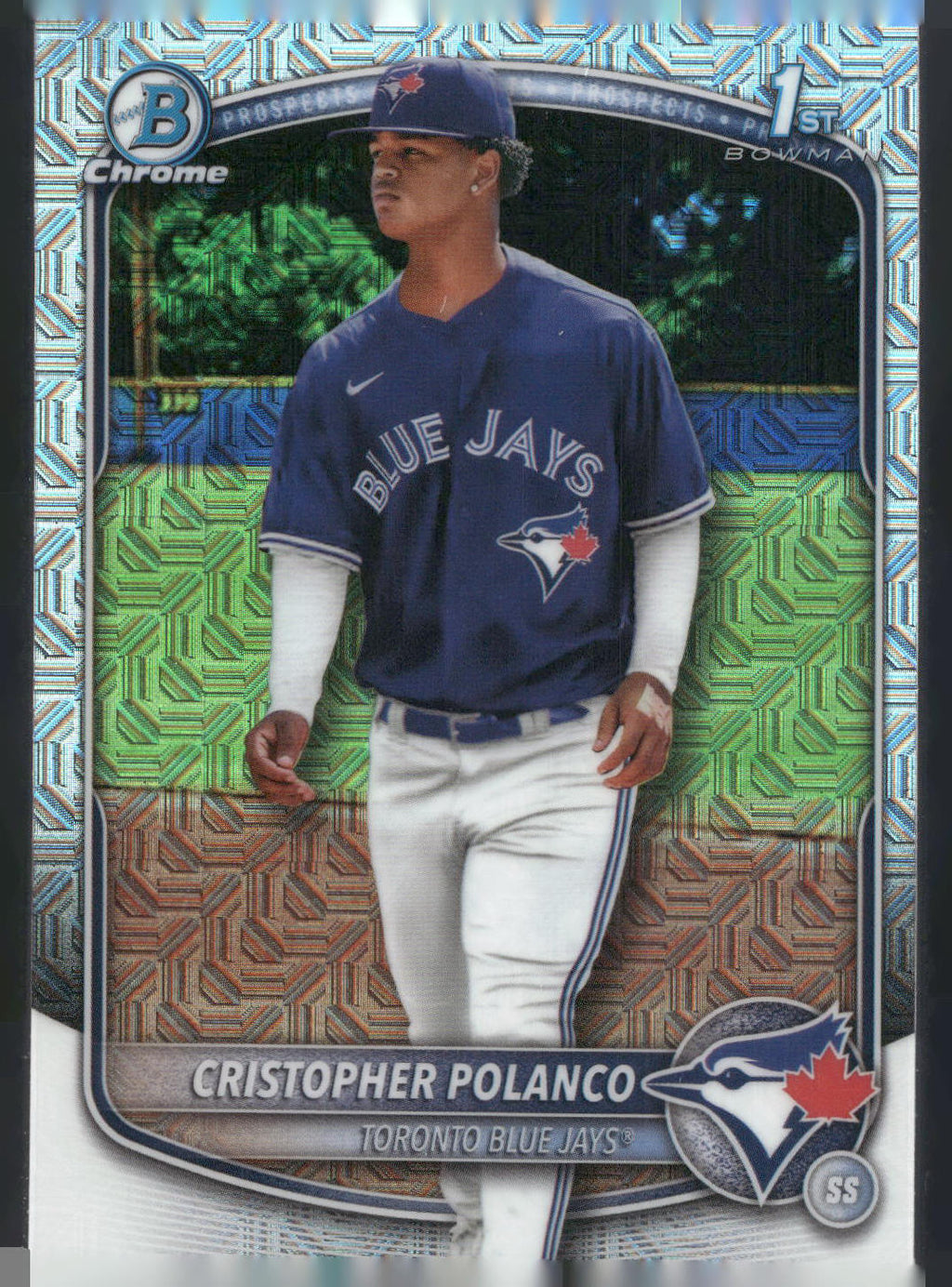 2025 Bowman Chrome #BCP-162 Cristopher Polanco Prospects Mojo