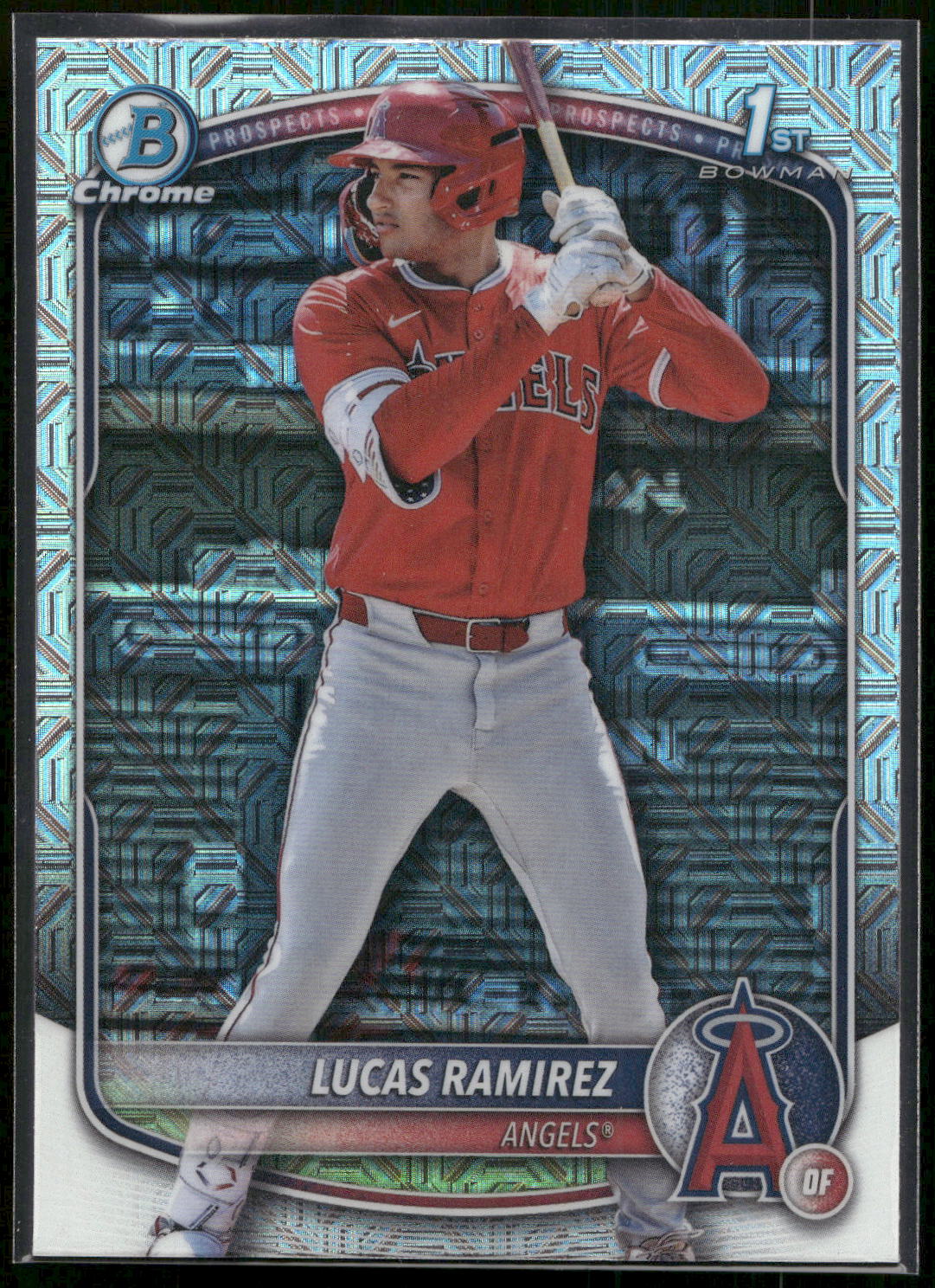 2025 Bowman #BCP-135 Lucas Ramirez Chrome Prospects Mojo Refractor