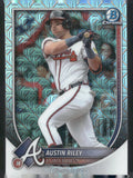 2025 Bowman #25 Austin Riley Chrome Mojo Refractor
