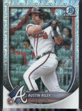 2025 Bowman #25 Austin Riley Chrome Mojo Refractor